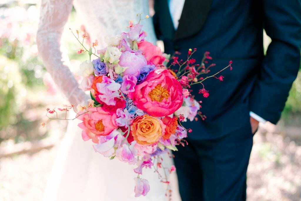 photo de couple au domaine de vignale